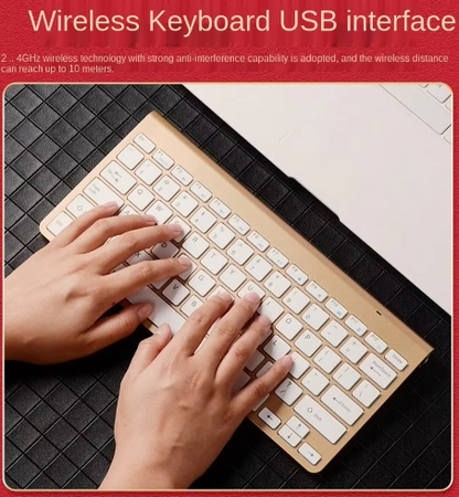 Premium Wireless keyboard and mouse Gift Set Birthday Gift