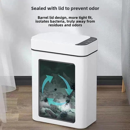 Smart Automatic Sensor Trash Can: Ideal for Kitchen & Bathroom